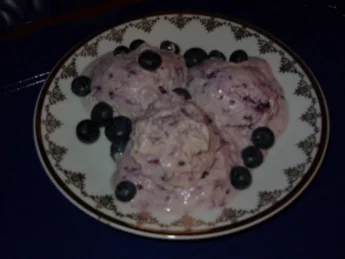 Heidelbeereis - Rezept