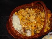 Eierschwammerlgulasch - Rezept