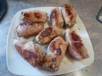 Rouladen mit Hackfüllung - Rezept