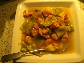 Sommerlicher Bohneneintopf - Rezept