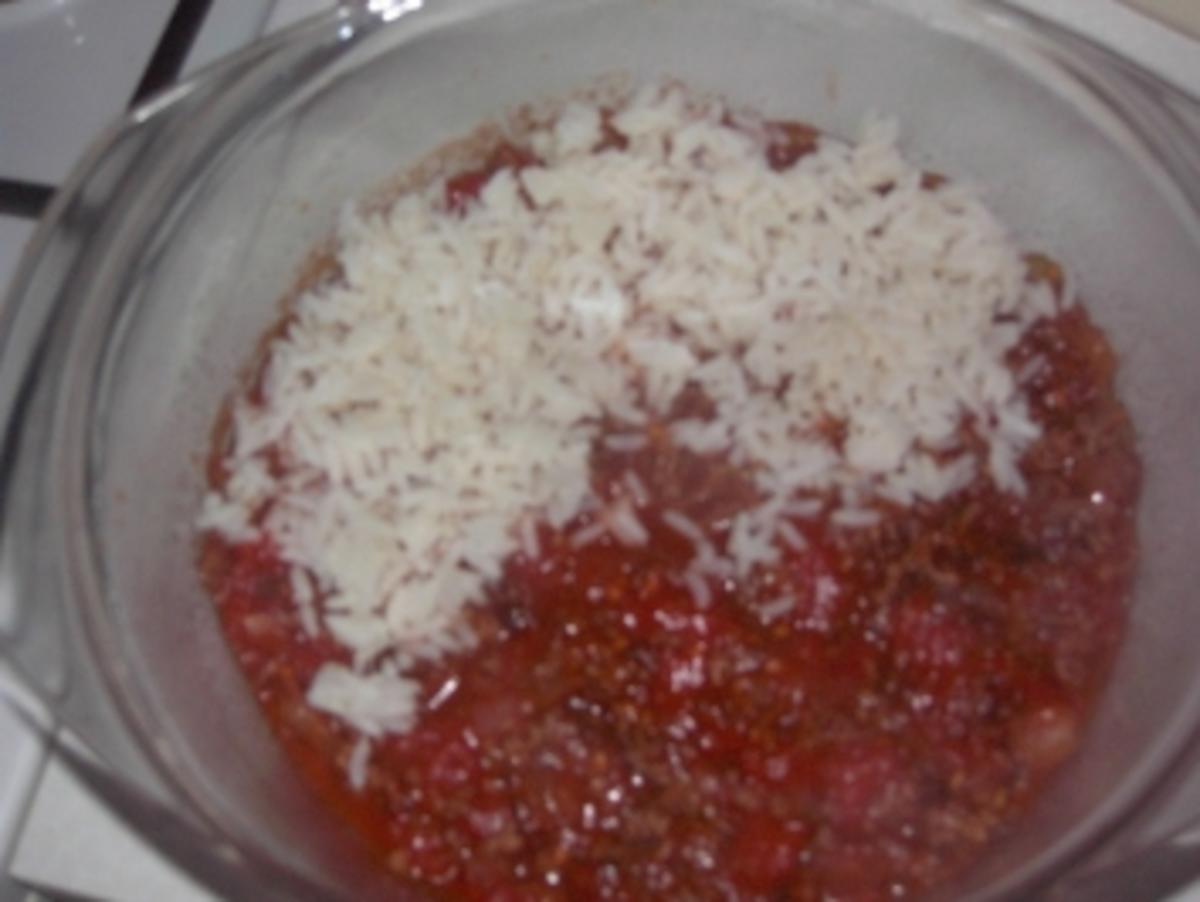 Hack-Tomaten-Reis-Auflauf - Rezept - Bild Nr. 2
