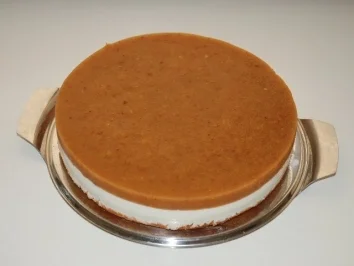Quark Pfirsichtorte beschwipst - Rezept - Bild Nr. 2