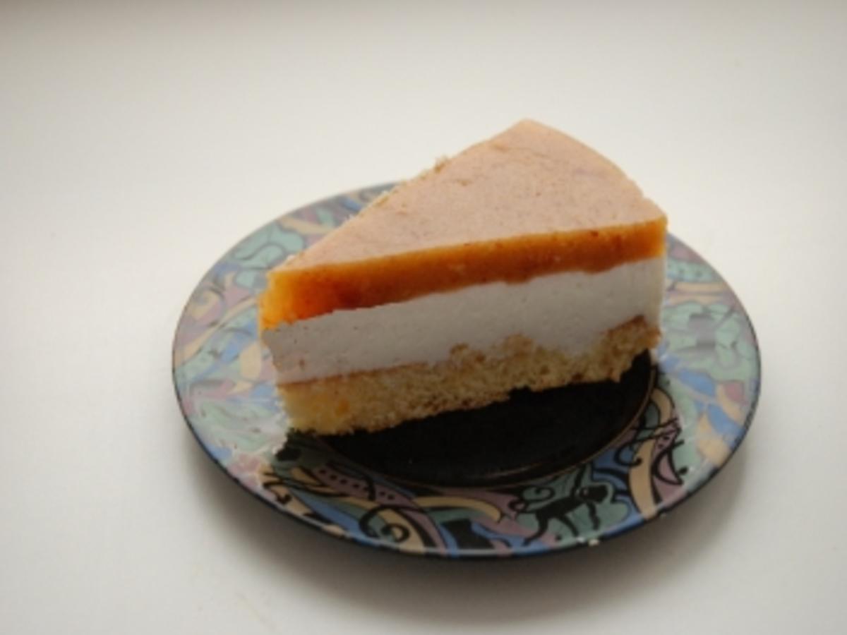 Quark Pfirsichtorte beschwipst - Rezept - kochbar.de