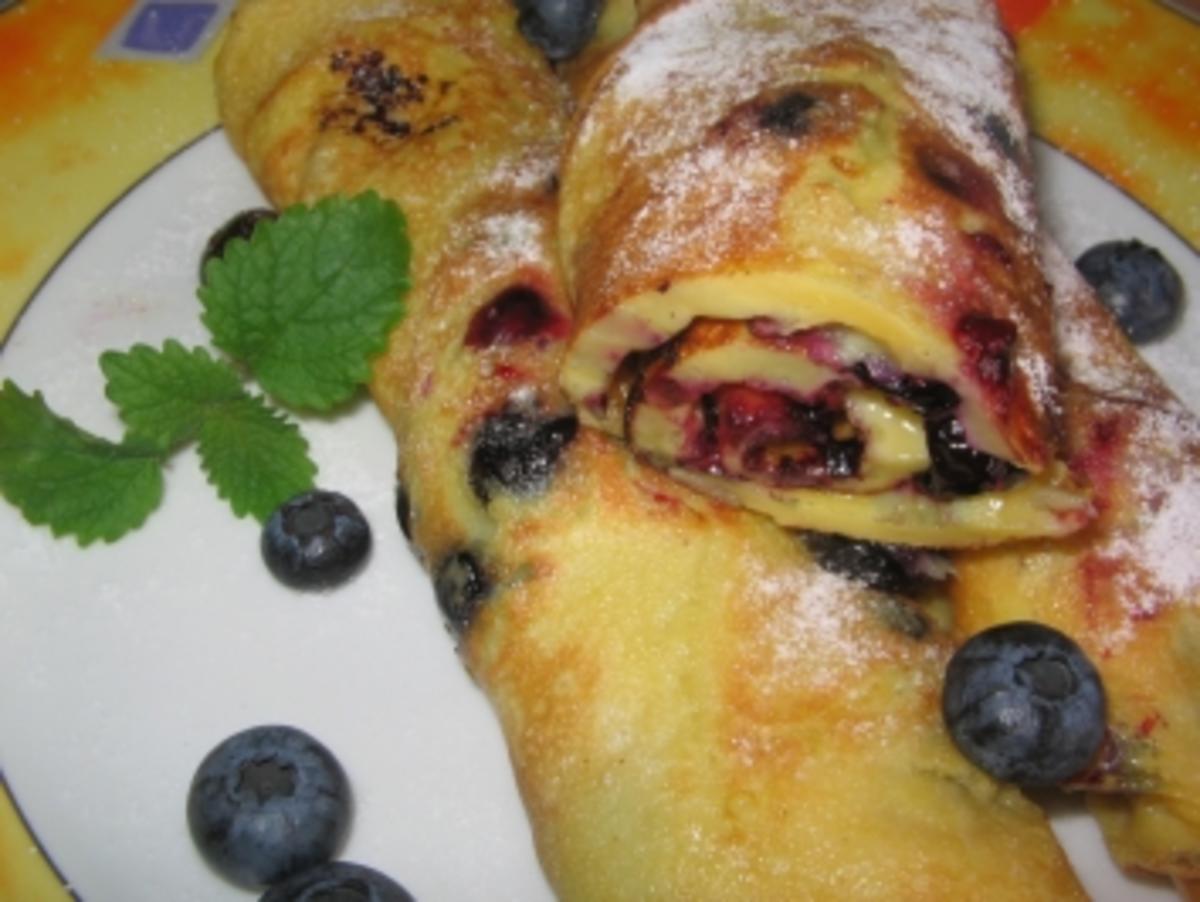 Bilder für Blaubeer-Pfannkuchen - Rezept