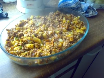 Rezept: Makkaroniauflauf Bild Nr. 5 Makkaroniauflauf - Rezept - Bild Nr. 5