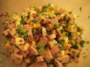 Wurst-Käse-Salat - Rezept