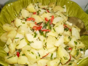 Rezept: Kartoffelsalat ganz besonders lecker Kartoffelsalat ganz besonders lecker - Rezept