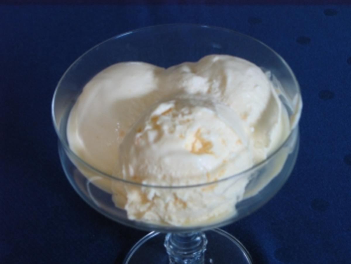 Bilder für Orangen-Mascarpone-Eis - Rezept