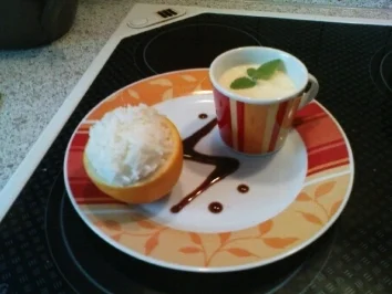 Orangensoße & Reis - Rezept