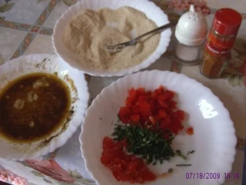 Paprika-Dill-Kräuter-Bällchen - Rezept - Bild Nr. 4