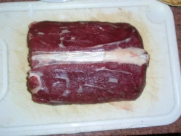 Rezept: Lammrücken, norditalienisch mit Gemüsetörtchen, Pfifferlinge im Pfannkuchenbeutel Bild Nr. 3 Lammrücken, norditalienisch mit Gemüsetörtchen, Pfifferlinge im Pfannkuchenbeutel - Rezept - Bild Nr. 3