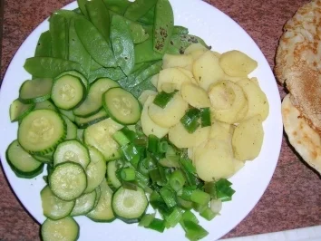 Rezept: Lammrücken, norditalienisch mit Gemüsetörtchen, Pfifferlinge im Pfannkuchenbeutel Bild Nr. 4 Lammrücken, norditalienisch mit Gemüsetörtchen, Pfifferlinge im Pfannkuchenbeutel - Rezept - Bild Nr. 4