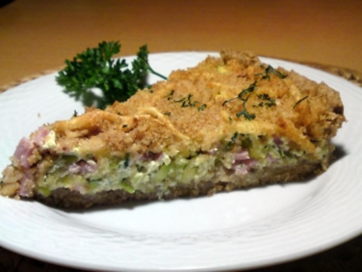 Zucchini-Schinken-Torte - Rezept mit Bild - kochbar.de