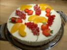 Pfirsich-Sekt-Torte - Rezept