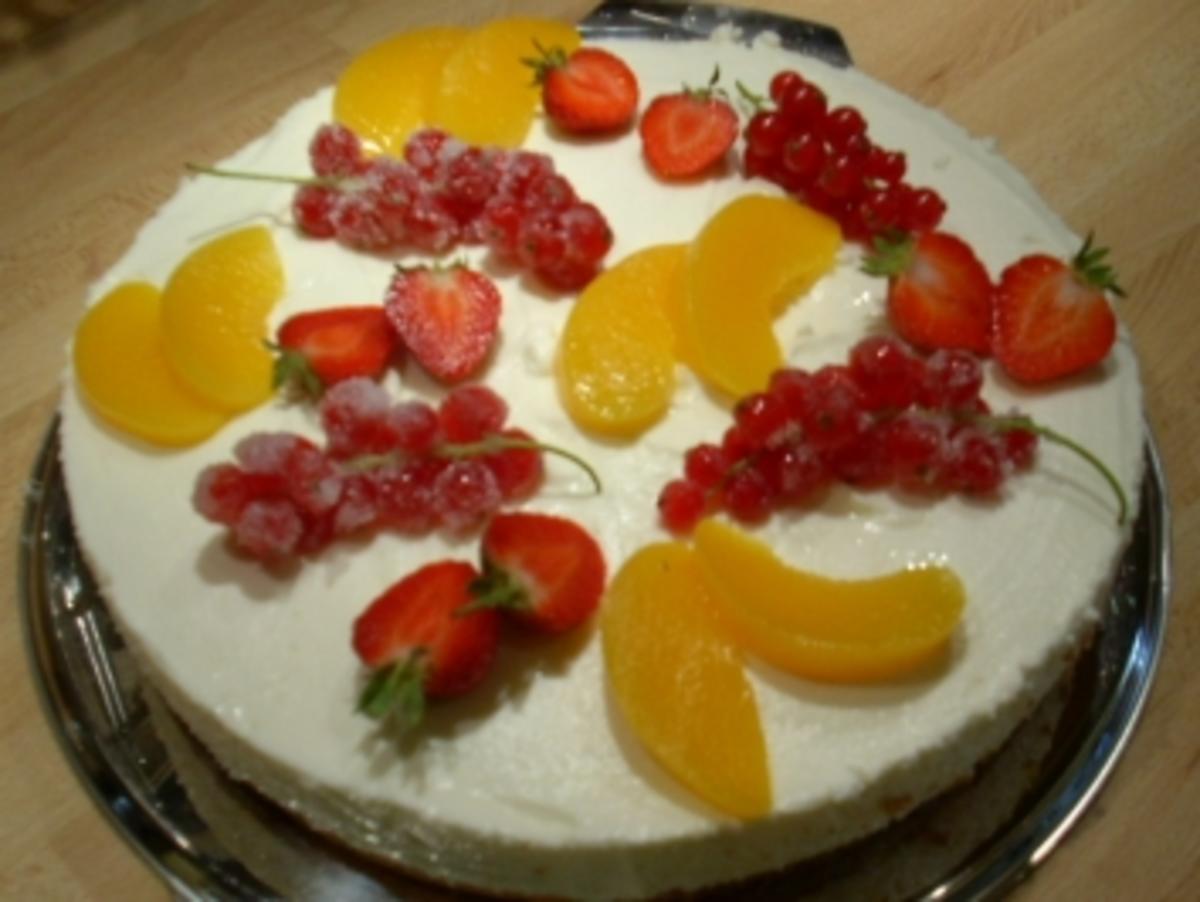 Pfirsich-Sekt-Torte - Rezept - Bild Nr. 2