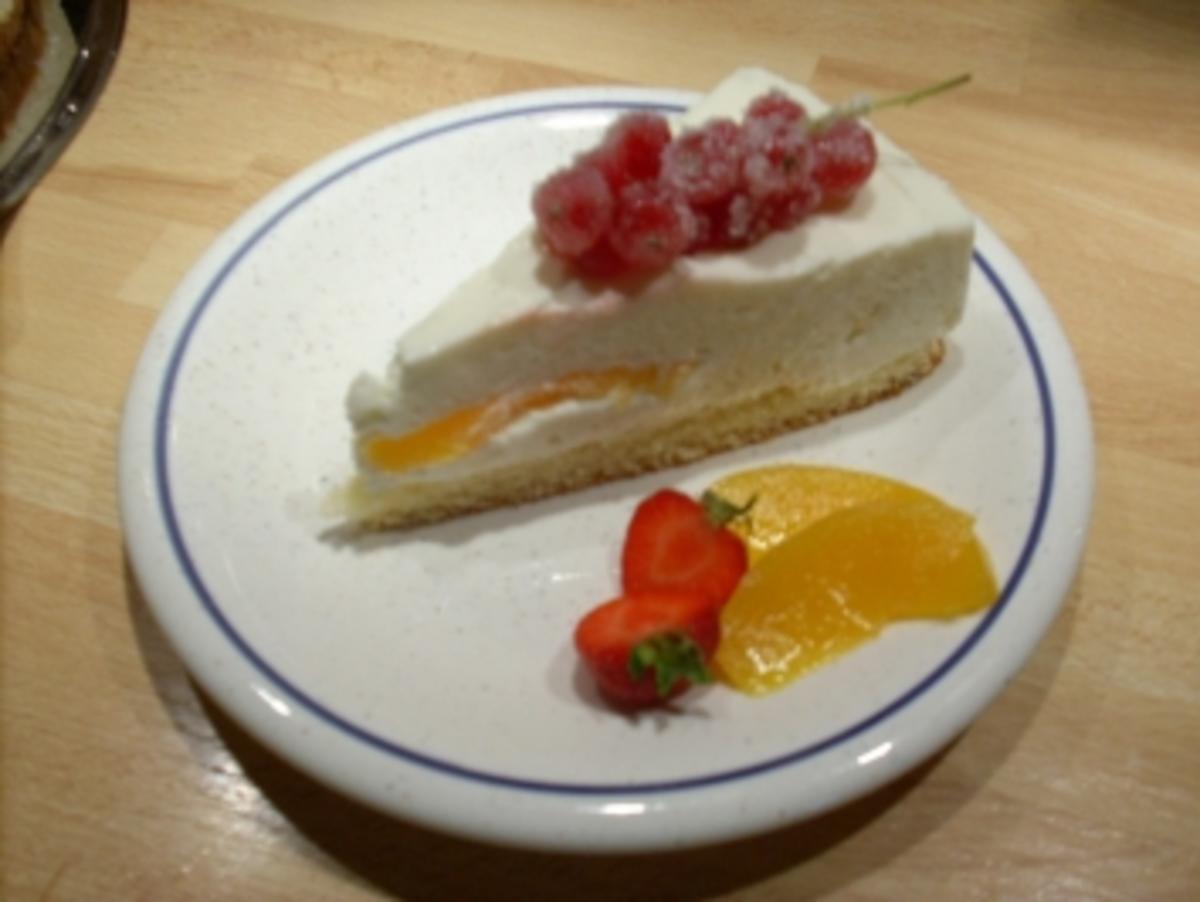 Pfirsich-Sekt-Torte - Rezept - Bild Nr. 4