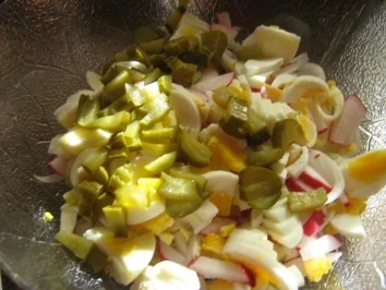 Käsesalat aus der Tomate - Rezept - Bild Nr. 6