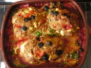 Bunter Puten - Hackbraten - Rezept