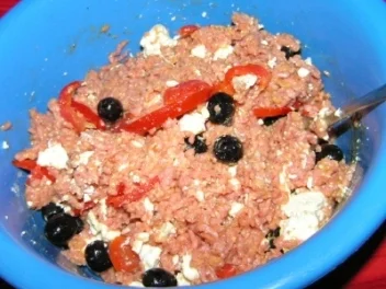 Rezept: Bunter Puten - Hackbraten Bild Nr. 2 Bunter Puten - Hackbraten - Rezept - Bild Nr. 2