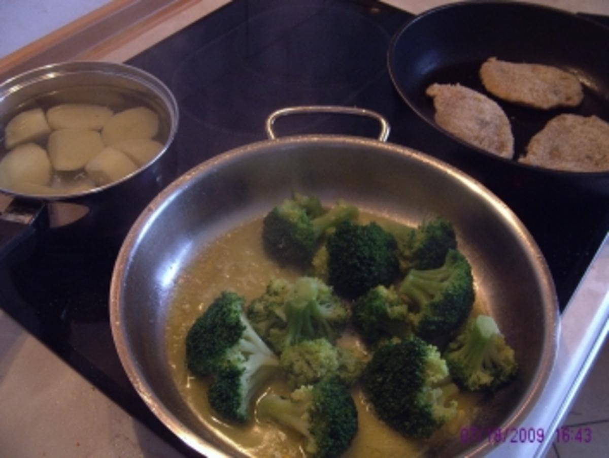 Broccoli mit Schweineschnitzel - Rezept - Bild Nr. 7