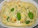 Hähnchenfilet in dreierlei Käse - Rezept