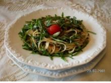 Spagetti mit Sardinen und Rucola - Rezept