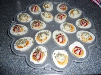 Party-Eierplatte - Rezept