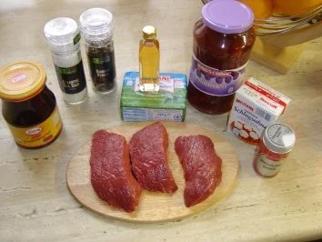 Hirschsteak mit Pflaumensauce - Rezept - Bild Nr. 2