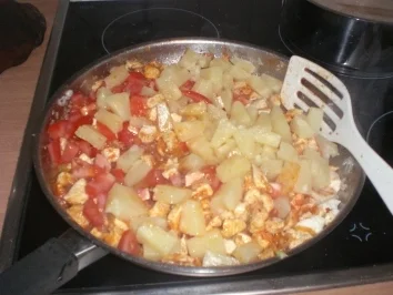 Rezept: Ananas Hühnchen Curry Bild Nr. 5 Ananas Hühnchen Curry - Rezept - Bild Nr. 5