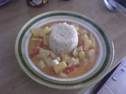 Ananas Hühnchen Curry - Rezept