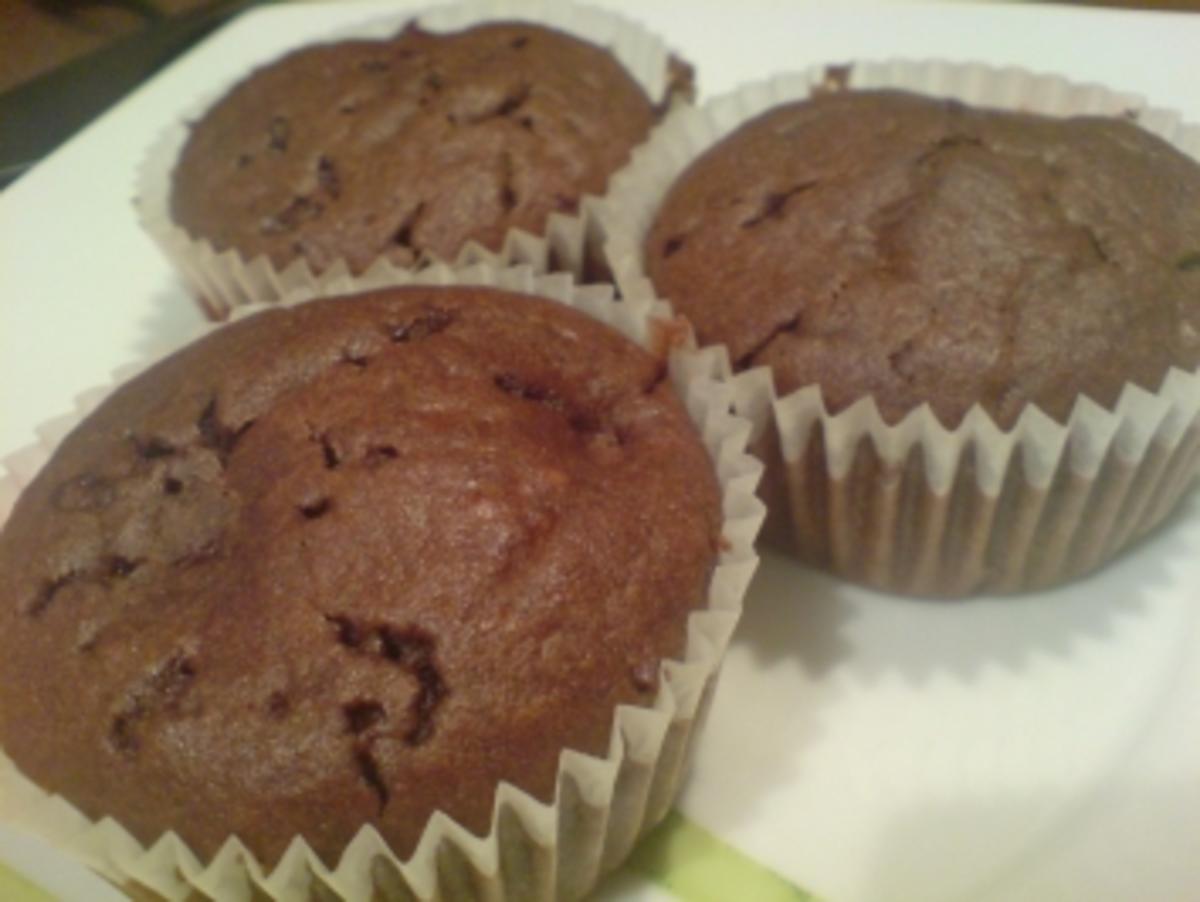 Muffins "Schokolade" - Rezept