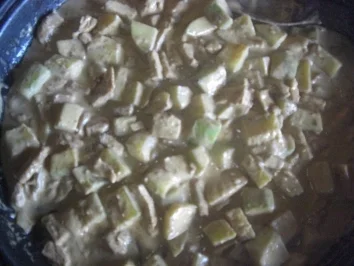 Rezept: Pfanne-Hähnchenpfanne mit Zuchini Bild Nr. 3 Pfanne-Hähnchenpfanne mit Zuchini - Rezept - Bild Nr. 3