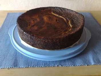 Rezept: Cappuccino-Käsekuchen mit Schokolade Cappuccino-Käsekuchen mit Schokolade - Rezept