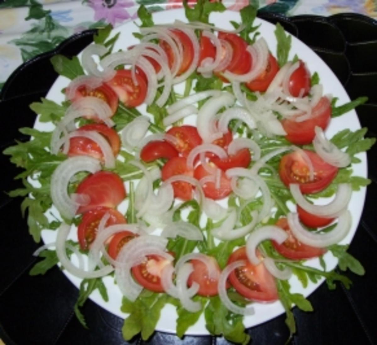 Sommer-Salat mit Gemüse und Früchten - Rezept - Bild Nr. 3