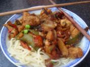 Wokgemüse mit Pute - Rezept