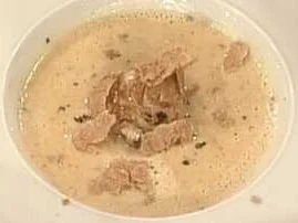 Getrüffelte Kartoffelsuppe mit gespicktem Kabeljau (Anja Lukaseder) - Rezept