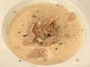 Getrüffelte Kartoffelsuppe mit gespicktem Kabeljau (Anja Lukaseder) - Rezept