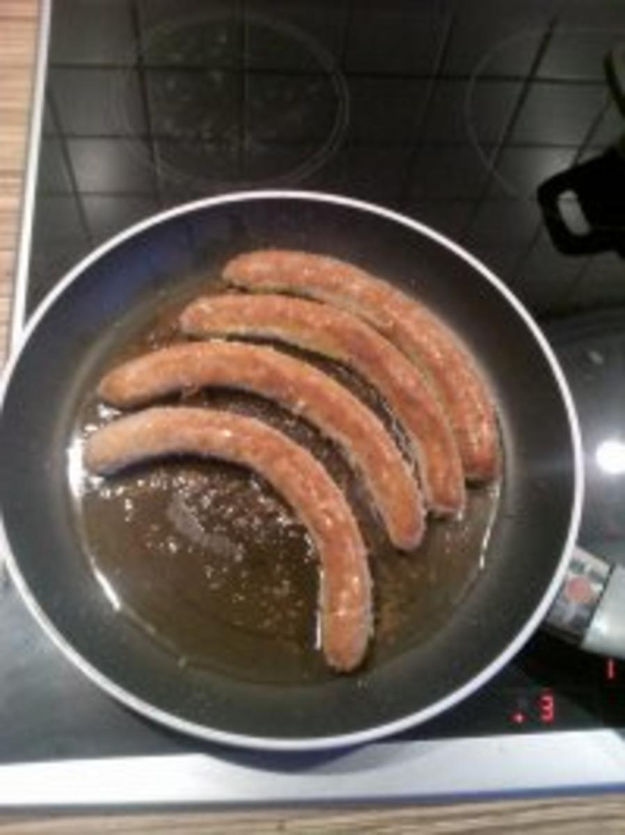 Bilder für HAUPTGERICHT Panierte Bratwurst - Rezept