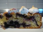 Kuchen: Heidelbeerkuchen mit Baiserhaube - Rezept