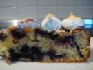 Kuchen: Heidelbeerkuchen mit Baiserhaube - Rezept
