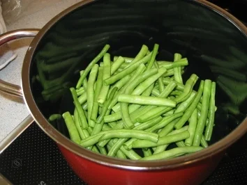 Rezept: Buschbohnen umwickelt Bild Nr. 4 Buschbohnen umwickelt - Rezept - Bild Nr. 4