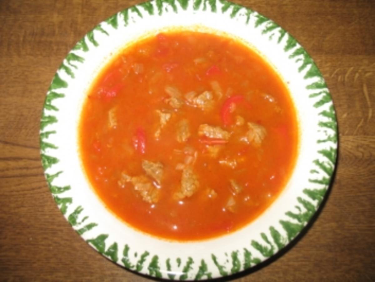 Gulaschsuppe - Rezept