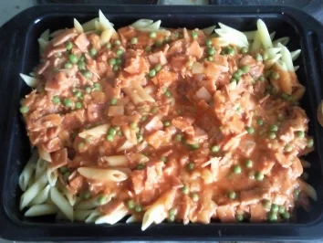 Rezept: Penne nach Mamas Art Bild Nr. 2 Penne nach Mamas Art - Rezept - Bild Nr. 2