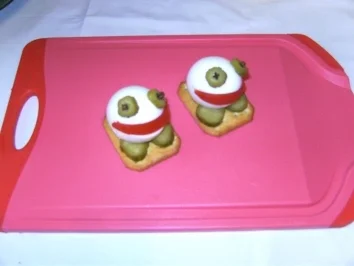 Rezept: SNACK - Frösche zum knutschen SNACK - Frösche zum knutschen - Rezept