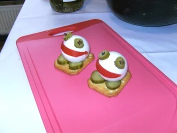 Rezept: SNACK - Frösche zum knutschen Bild Nr. 2 SNACK - Frösche zum knutschen - Rezept - Bild Nr. 2