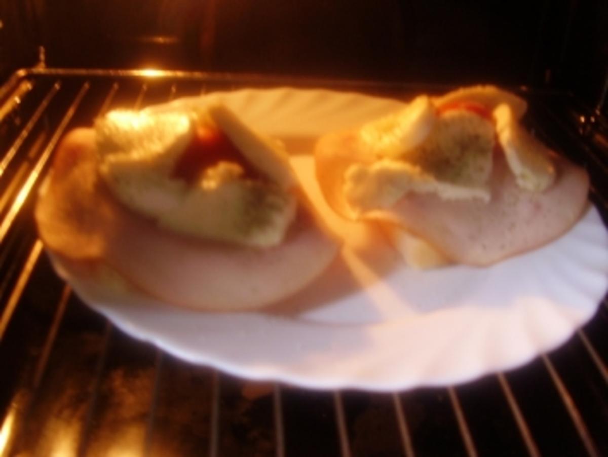 Toast mit Bananen- Schinken - Käse und Tomaten - Schinken - Käse - Rezept - Bild Nr. 6