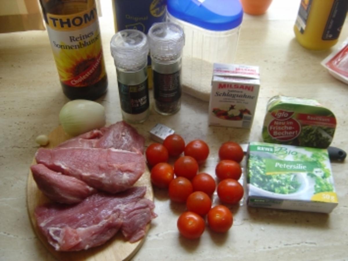 Gekräutertes Schweinefilet mit Tomaten - Rezept - Bild Nr. 3