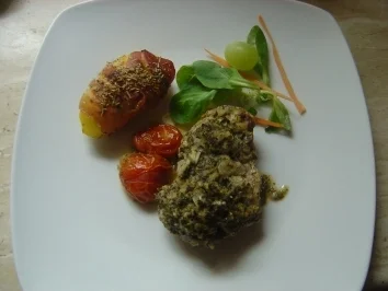 Gekräutertes Schweinefilet mit Tomaten - Rezept - Bild Nr. 2