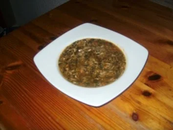 Kräutersuppe Ägyptisch - Rezept