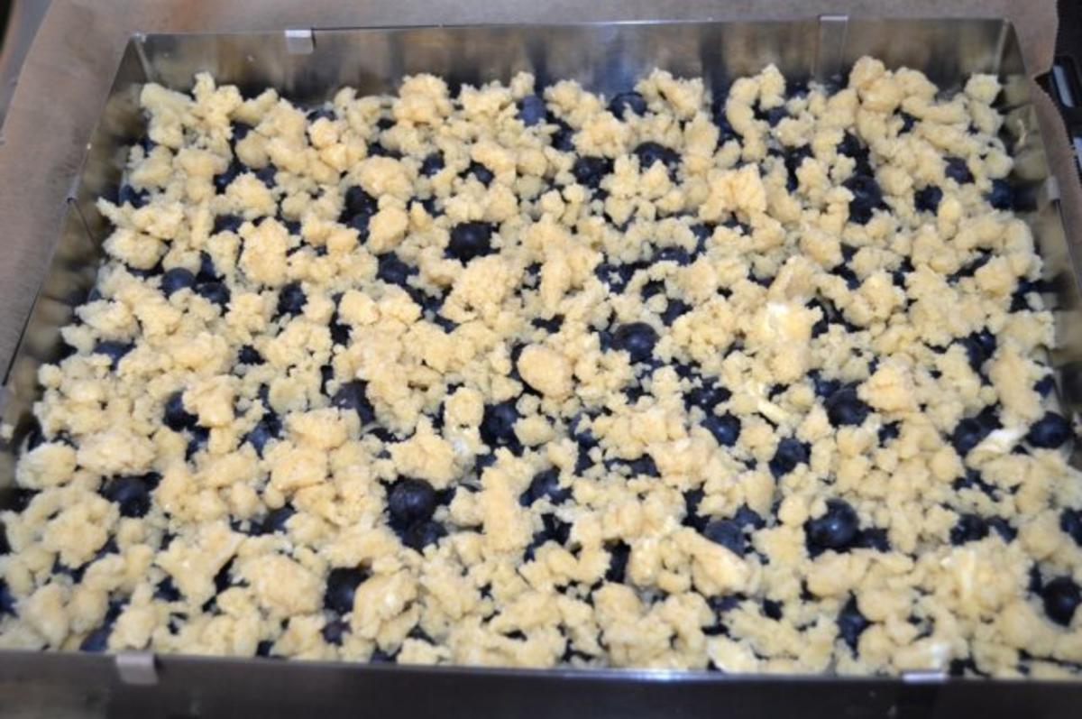 Heidelbeerkuchen  mit Streusel - Rezept - Bild Nr. 4